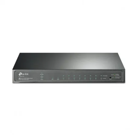 TP-Link 10-port Gigabit PoE+ Smart preklopnik (Switch), 8×10/100/1000M RJ45 ports + 2×SFP ports, metalno kućište (61W) - Umag