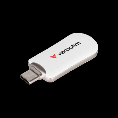 Verbatim Plectra USB-C Flash Drive 128GB, USB 3.2 Gen1, do 100MB/s, bijeli - Umag