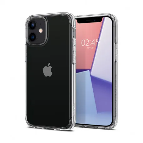 Spigen Ultra Hybrid, zaštitna maska za telefon, prozirna - iPhone 12 mini - Umag
