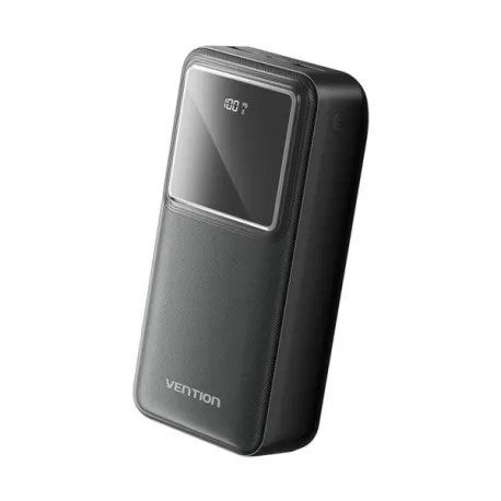 Vention 30000mAh Power Bank (Micro-USB USB-C USB-A USB-A) 22.5W Black LED Display Type - Umag