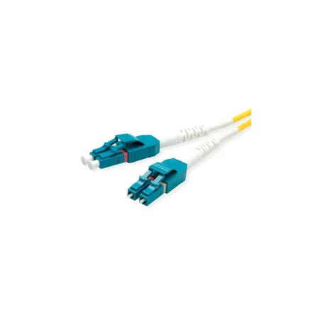 Roline optički kabel 9/125µm LC-LC singlemode Duplex, LSOH, OS2, 20m, žuti - Umag