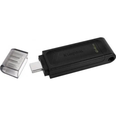 Kingston DT 70, 64GB, USB 3.2 Gen1, USB-C - Umag