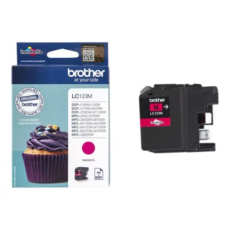 BROTHER LC-123 ink cartridge magenta - Umag