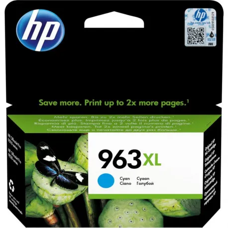 Tinta HP 3JA27AEBGX no.963XL cyan - Umag