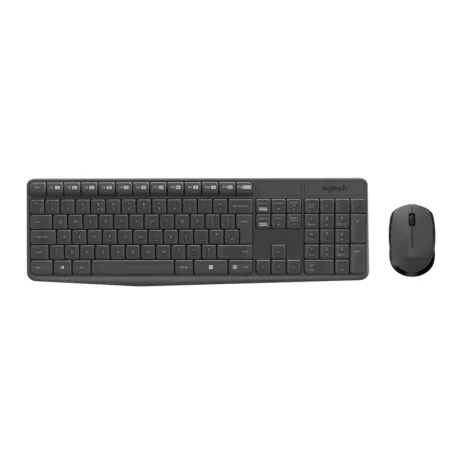 Logitech MK235 bežična tipkovnica+miš, USB, crna (920-007931) - Umag