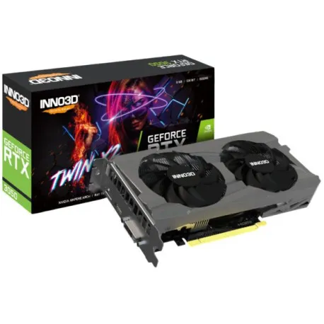 inno3d geforce rtx 3050 twin x2 v2, 6gb gddr6 - slika 1