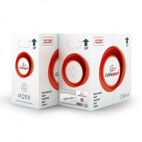 gembird cat6 ftp lan cable (cca), stranded, 100m - slika 1