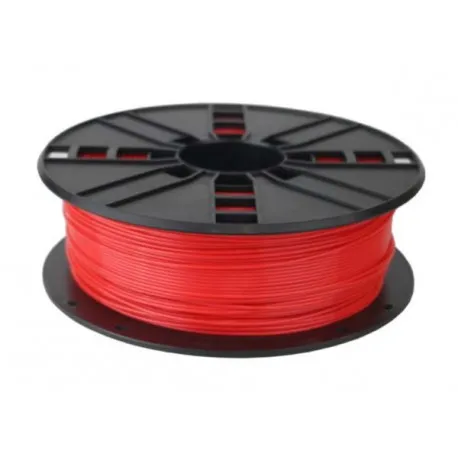gembird pla filament for 3d printer, red, 1.75 mm, 1 kg - slika 1