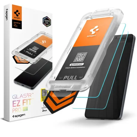 Spigen Glass tR EZ Fit Pro HD 2 Pack, transparency - Samsung Galaxy S26+ (AGL11084) - Umag