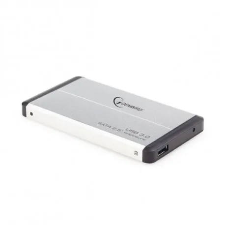 gembird usb 3.0 2.5'' enclosure silver - slika 1