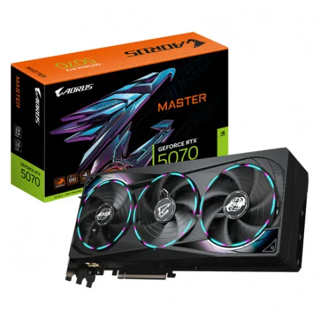 gigabyte aorus geforce rtx 5070 master 12g nvidia 12 gb gddr7 - slika 1