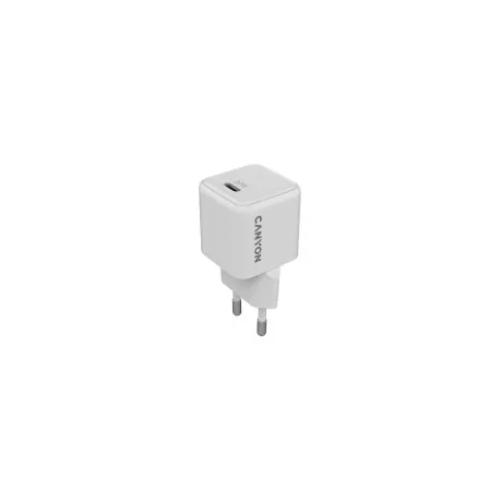 CANYON charger CU20C GaN 20W 1xPD EU White - Umag