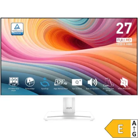 Monitor MSI PRO MP275W E2 27" / FHD / 120Hz / 1ms (MPRT) (white) - Umag
