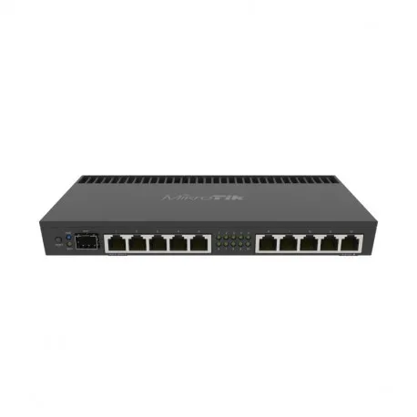 Mikrotik RouterBOARD 4011iGS+RM, A15 CPU (4-cores), 1GB RAM, 10×GLAN, 1xSFP+, RouterOS L5, desktop kućište, rackmount, PSU - Umag