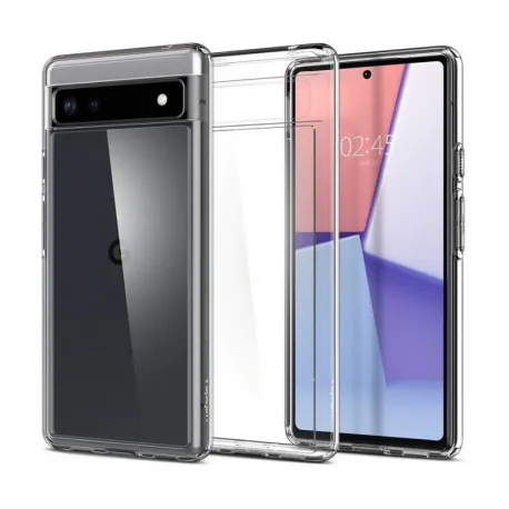 Spigen Ultra Hybrid, zaštitna maska za telefon, prozirna - Google Pixel 6a - Umag