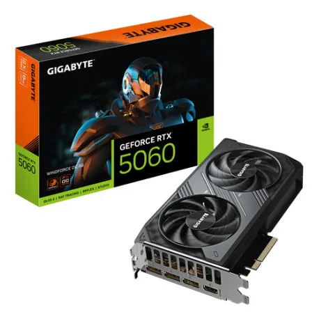 GIGABYTE GeForce RTX 5060 WINDFORCE OC 8G NVIDIA 8 GB GDDR7 - Umag