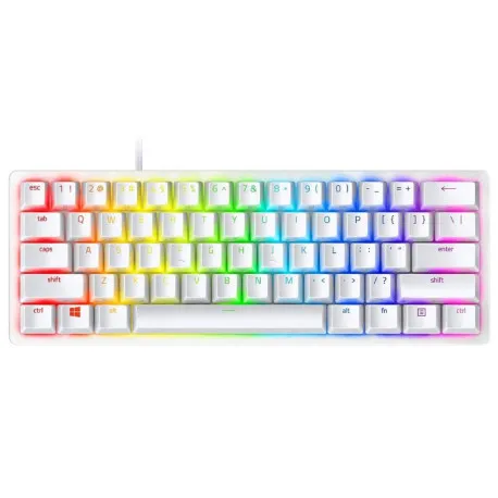 razer huntsman mini - mercury edition - 60% optical gaming keyboard (linear red - slika 1