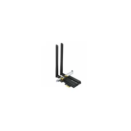 tp-link ax3000 wi-fi 6 bluetooth 5.0 pci express adapter, 2402mbps at 5 ghz + 574mbps at 2.4 ghz, in - slika 1