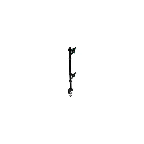 ONKRON Desk Mount for Two Monitors 13 - 34" up to 8 kg, Tilt-Swivel, with Rotation, Black - Umag