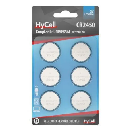 ansmann lithium coin cells cr2450 6pcs blister packaging - slika 1