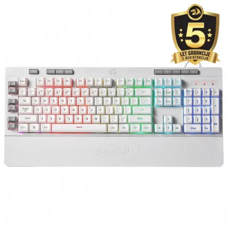 REDRAGON SHIVA K512 RGB WHITE tipkovnica bele barve - Umag