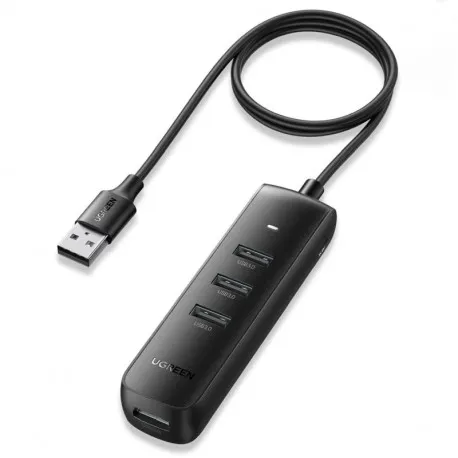 UGREEN 4-portni USB-A HUB 4×USB-A 3.0, 1.0m, crni - Umag