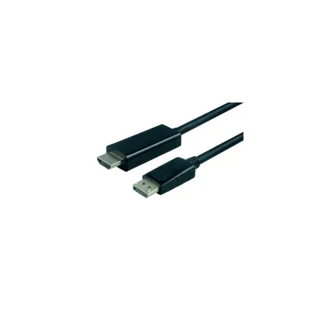 roline value displayport kabel v1.2, dp - uhdtv, m/m, 1.0m, crni - slika 1