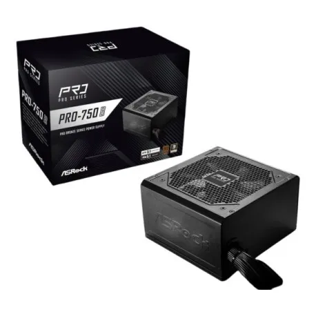 asrock psu pro series pro-750b, 750w, 80 bronze - slika 1