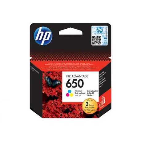 hp 650 tri-color ink cartridge - slika 1
