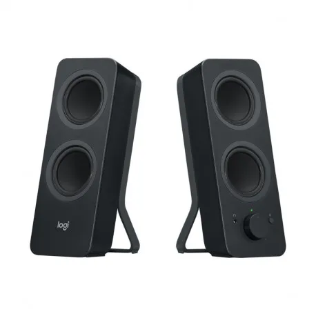 logitech z207 2.0 stereo zvučnici bt/3.5mm, crni (980-001295) - slika 1