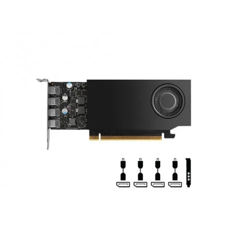 NVIDIA RTX A400, 4GB GDDR6, PCIe 4.0 x8, 4x mDP-DP, Low Profile, PNY - Umag
