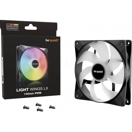 be quiet light wings lx 140mm pwm - slika 1