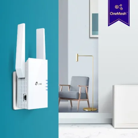 TP-Link RE605X, AX1800 Wi-Fi 6 Range Extender - Umag