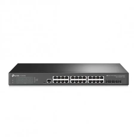 TP-Link JetStream 24-Port Gigabit L2 Managed Switch with 4 10GE SFP Slots - Umag