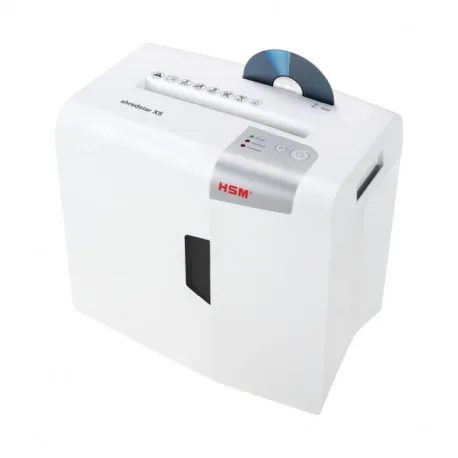 hsm shredstar x5 uništavač dokumenata + cd medija, trakasti i poprečni rez, 4.5×30mm, razina sigurnosti e-2/f-1/o-1/p-4/t-2, - slika 1