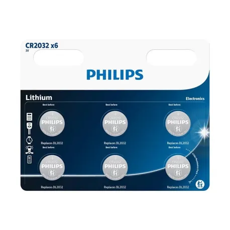 Philips baterija CR2032P6, 3V, 6 komada - Umag