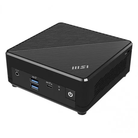 mini desktop pc msi cubi n adl s-225beu barebone intel n100 / wifi 5 + bt 5.0 / 2x1gbps / black - slika 1