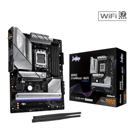 asrock b850 livemixer wifi, mainboard - slika 1