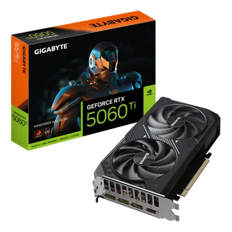 GIGABYTE GeForce RTX 5060 Ti WINDFORCE MAX OC 8G NVIDIA 8 GB GDDR7 - Umag