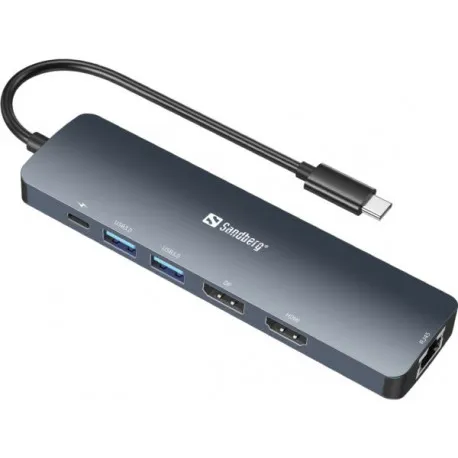 Sandberg USB-C 8K Display Dock - Umag