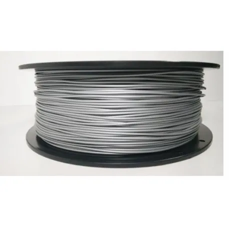 abs filament 1.75 mm, 1 kg, silver - slika 1