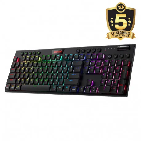 KEYBOARD - REDRAGON HORUS PRO K618RGB-PRO WIRED & 2.4G & BT RED SWITCH - Umag