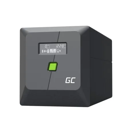green cell ups (upslp480) 750va/480w, pure sine wave, line interactive avr, powerproof with lcd - slika 1