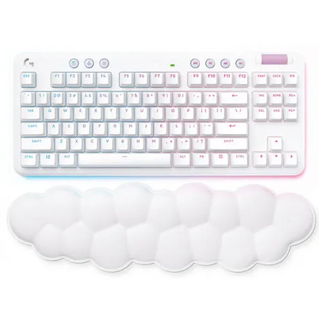 Logitech G715 TKL Wireless, Tactile, RGB, Bluetooth, bijela, SLO g. - Umag