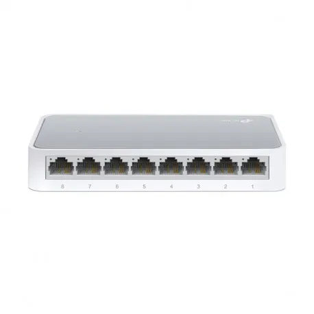 TP-Link 8-port mini Desktop preklopnik (Switch), 8×10/100M RJ45 ports, plastično kućište - Umag