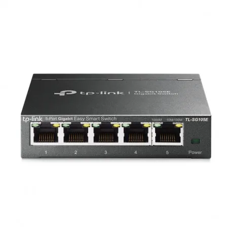 TP-Link 5-port Gigabit Easy Smart preklopnik (Switch), 5×10/100/1000M RJ45 ports, metalno kućište - Umag