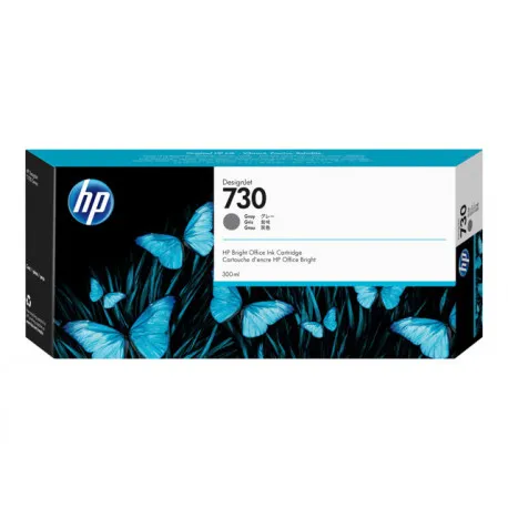 HP 730 300 ml Gray Ink Cartridge - Umag