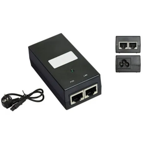 mikrotik poe power adapter 24v 1a 24w - slika 1