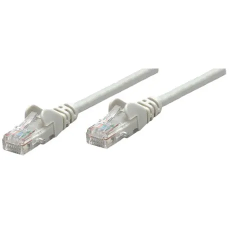 Intellinet Cat6, CCA, U/UTP, PVC, RJ45, 10m, sivi - Umag