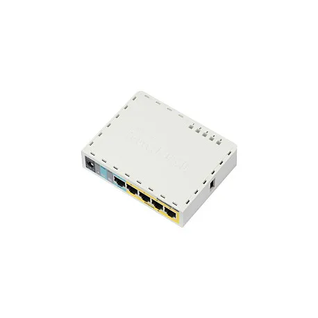 Mikrotik RB750UPr2, hEX PoE lite, 650MHz CPU, 64MB RAM, 5xLAN, (4×PoE izlaz), USB, RouterOS L4, plastično kućište, PSU - Umag